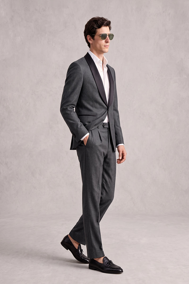 Black 70% Merino Wool Suits