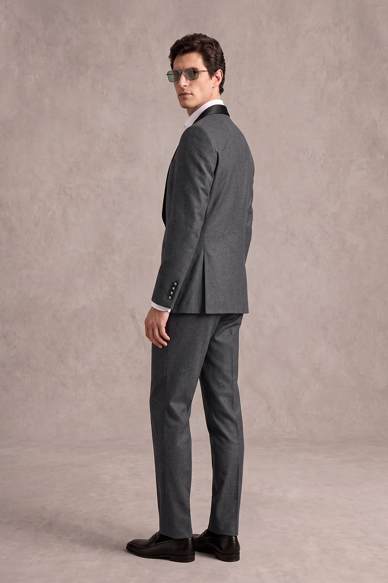 Black 70% Merino Wool Suits