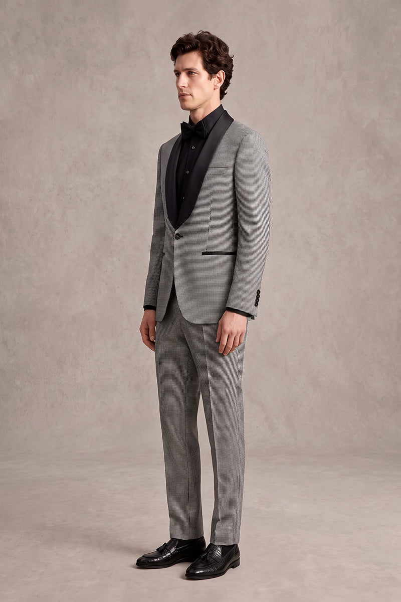 Gray 100% Merino Wool Suits