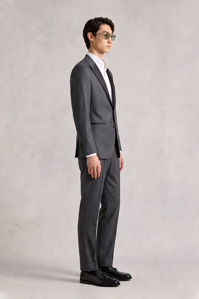 Black 70% Merino Wool Suits