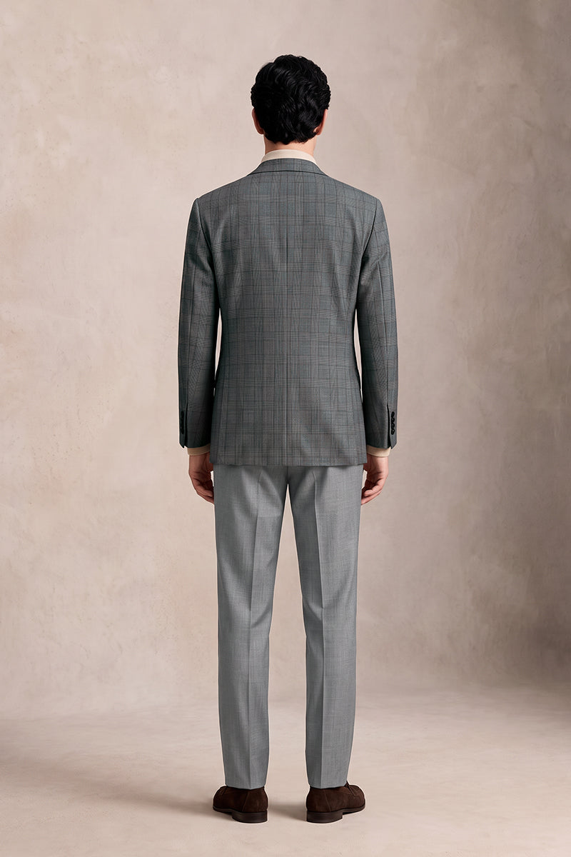 Gray 50% Merino Wool Suits