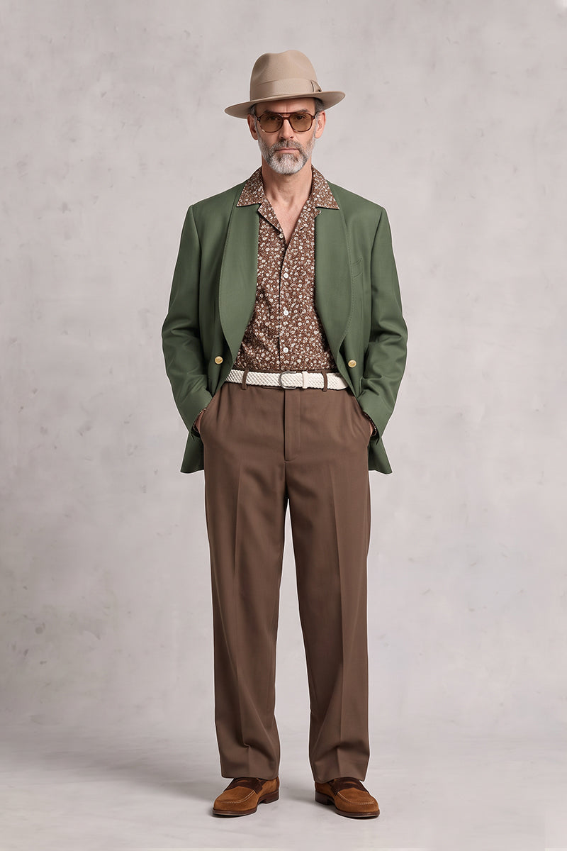 Forest Green 50% Merino Wool Blazers