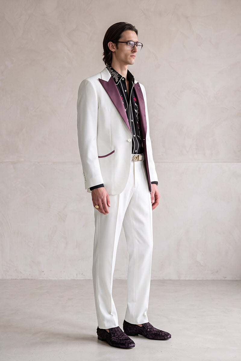 White 30% Merino Wool Suits