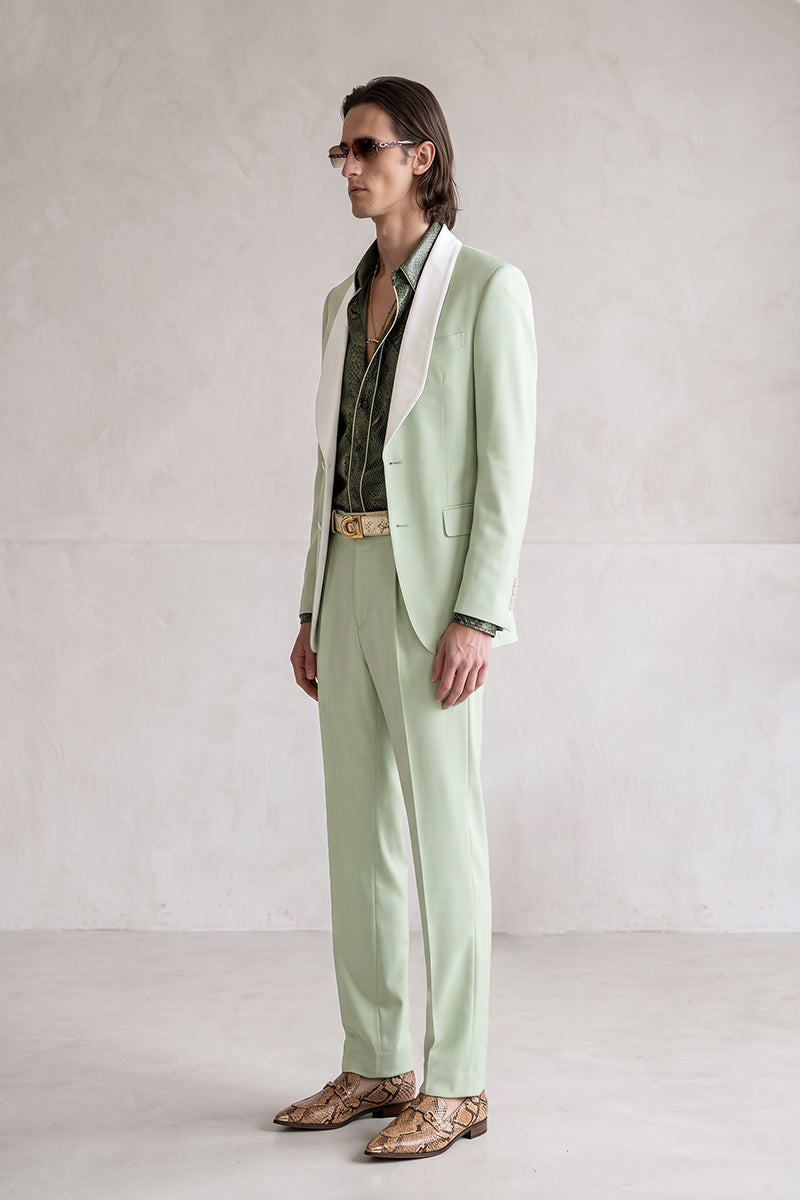 Mint Green 30% Merino Wool Suits