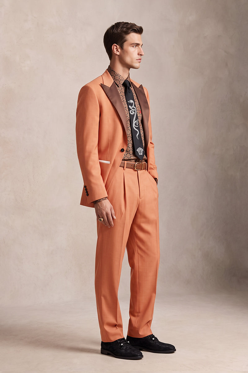 Orange 30% Merino Wool Suits