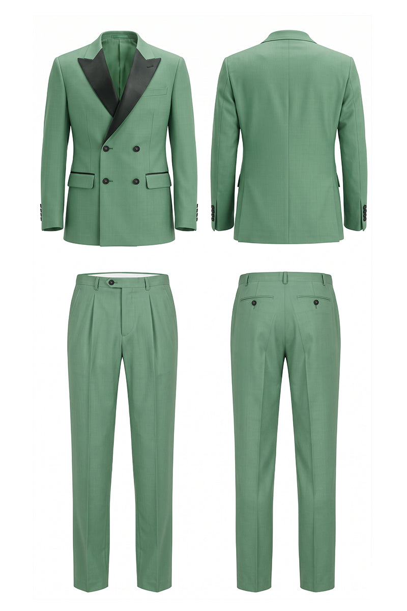 Sage Green 30% Merino Wool Suits