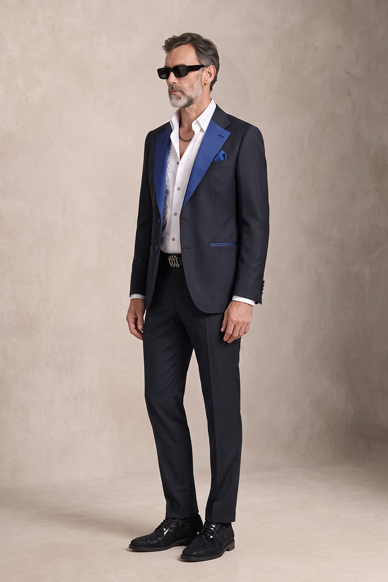 Dark Blue 30% Merino Wool Suits