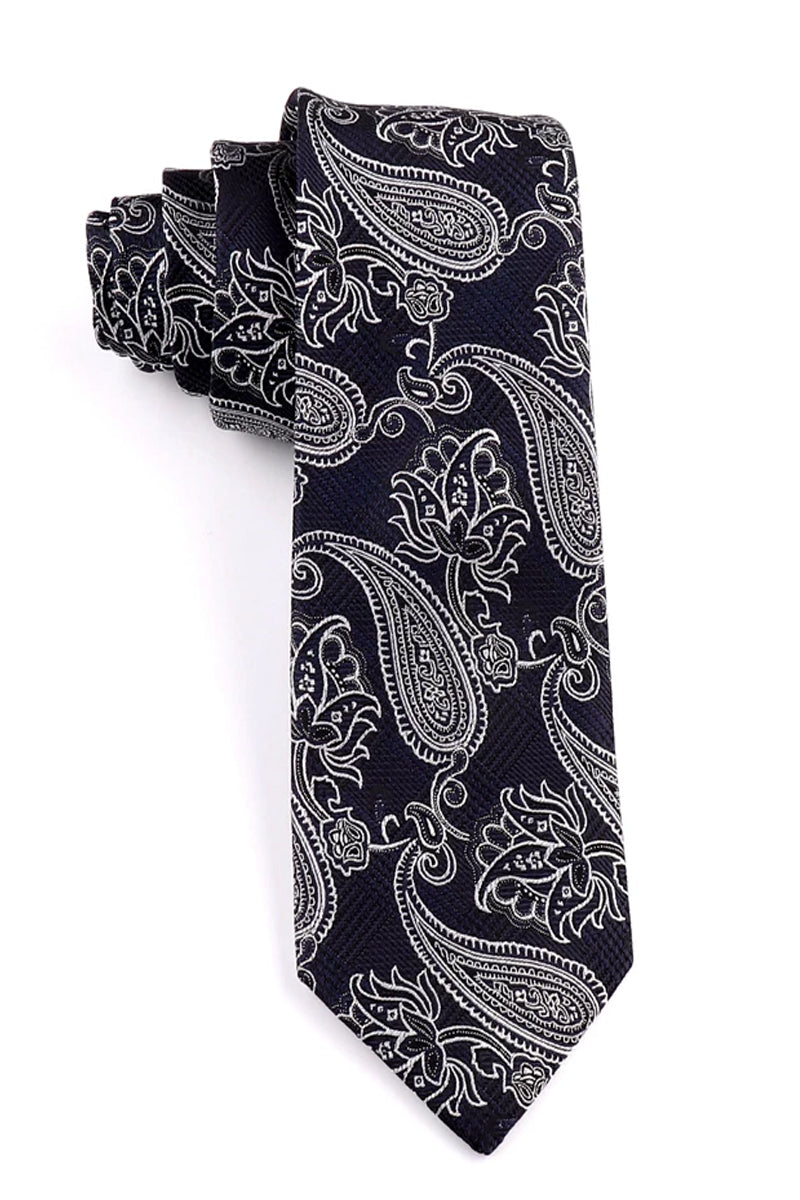 Men's Navy Blue Vintage Ties