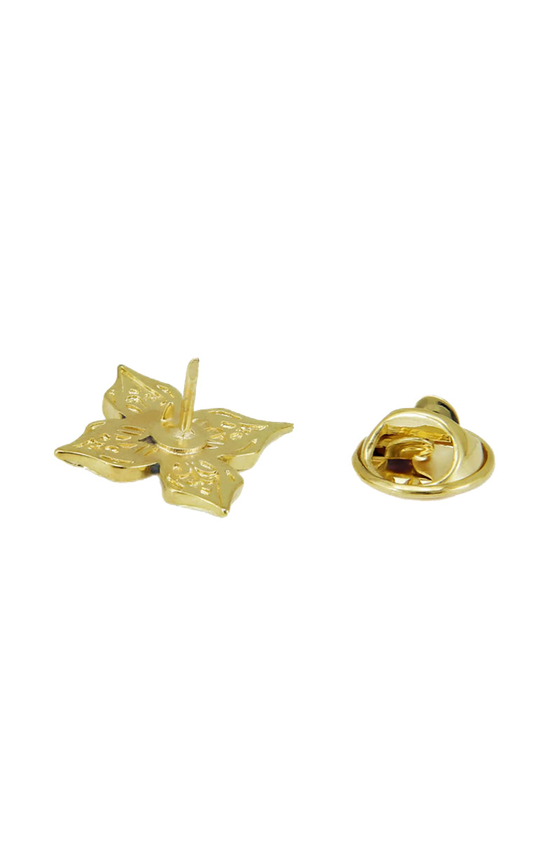Men Vintage Gold Plated Lapel pin