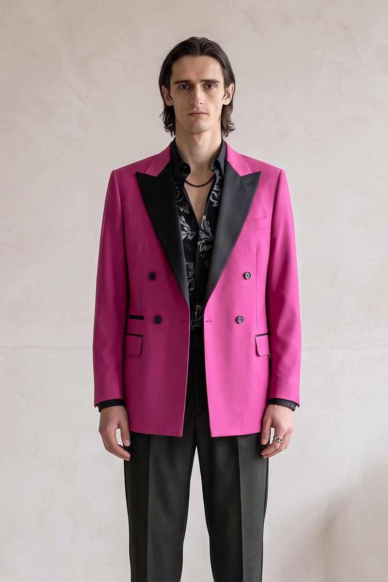 Fuchsia 30% Merino Wool Suits