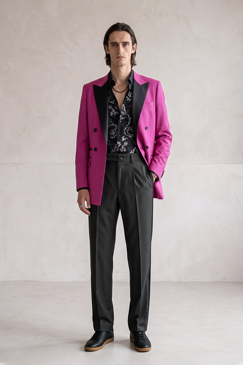Fuchsia 30% Merino Wool Suits