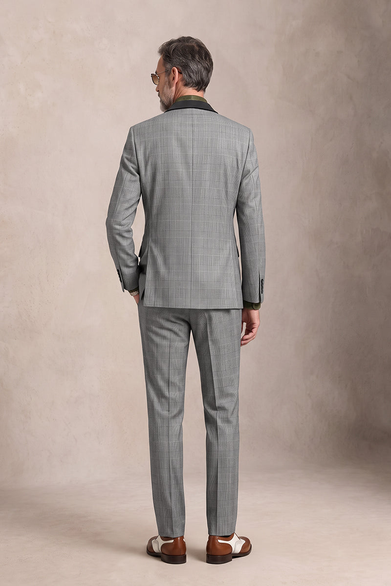 Gray 50% Merino Wool Suits