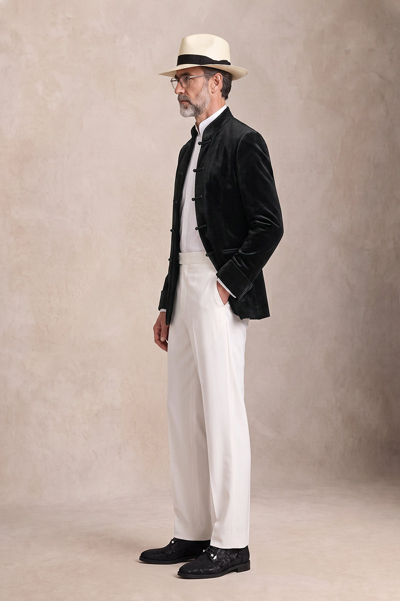 Black 100% Velvet Blazers