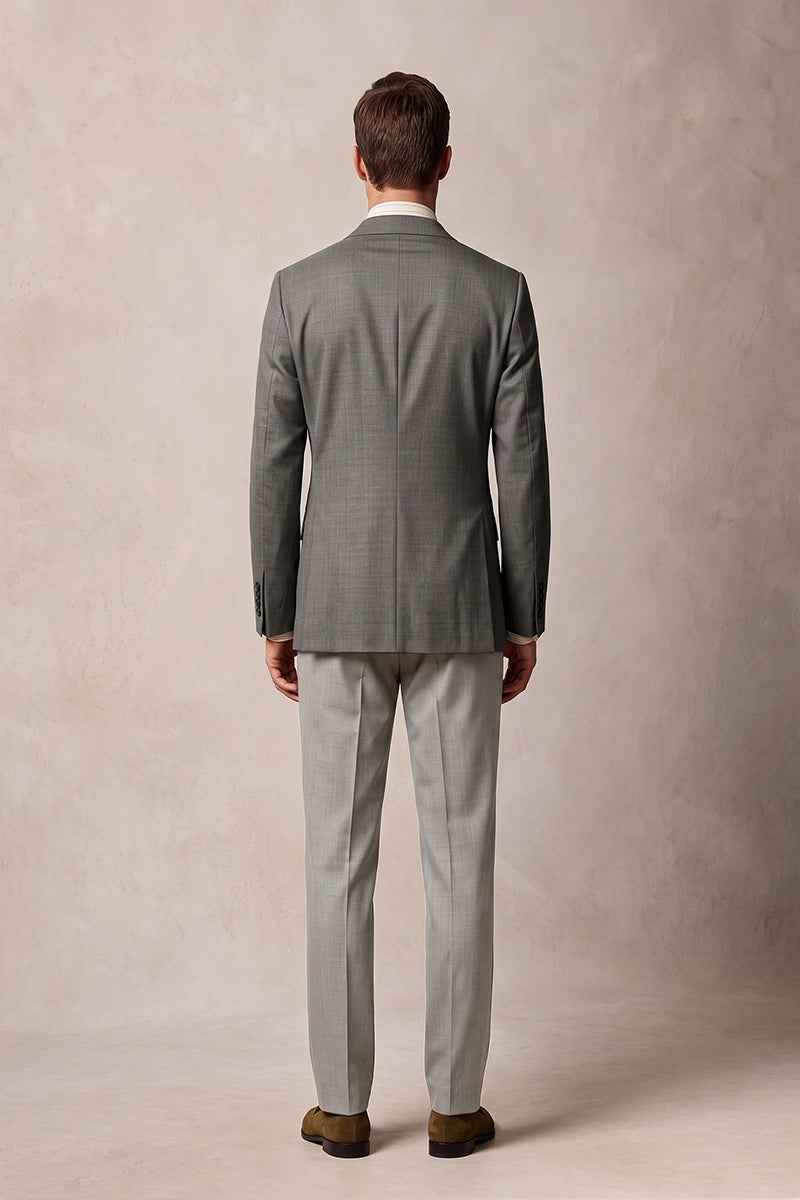 Gray 30% Merino Wool Suits