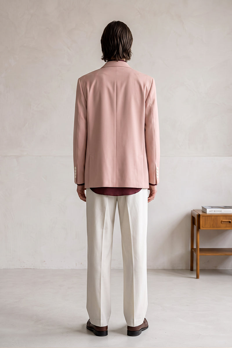 Pink 30% Merino Wool Suits