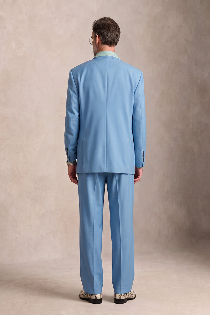 Blue 30% Merino Wool Suits