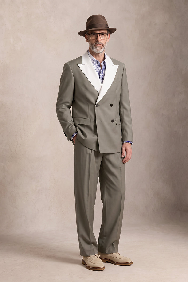 Sage Green 30% Merino Wool Suits