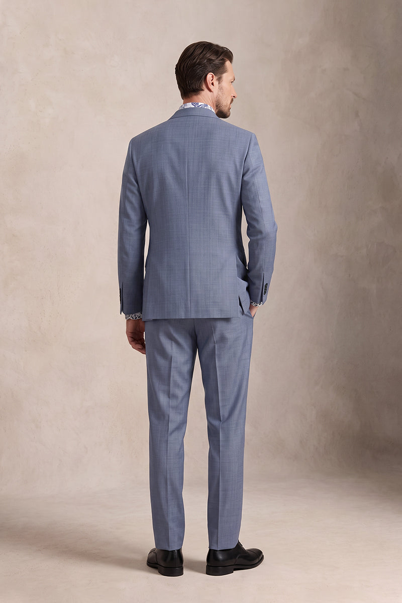 Light Blue 50% Merino Wool Suits