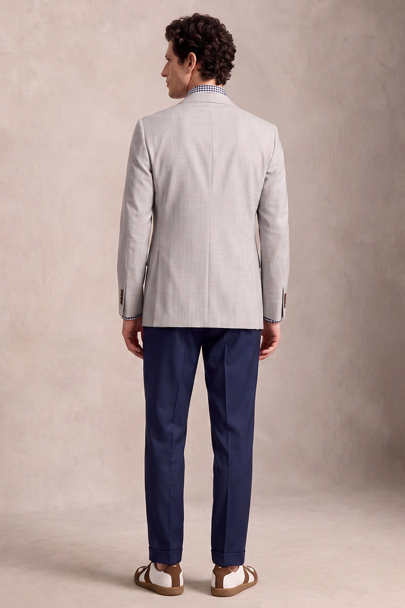 Gray Merino Wool Suit