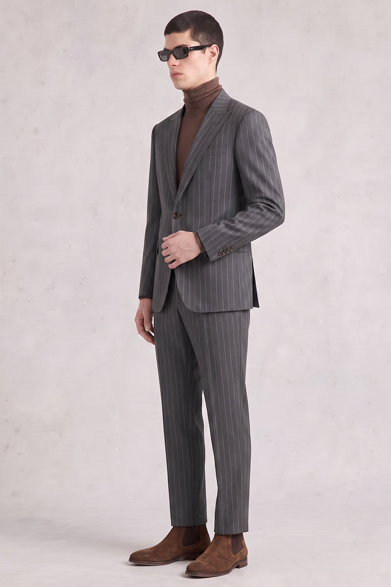 Gray 30% Fine Australia Wool Suit