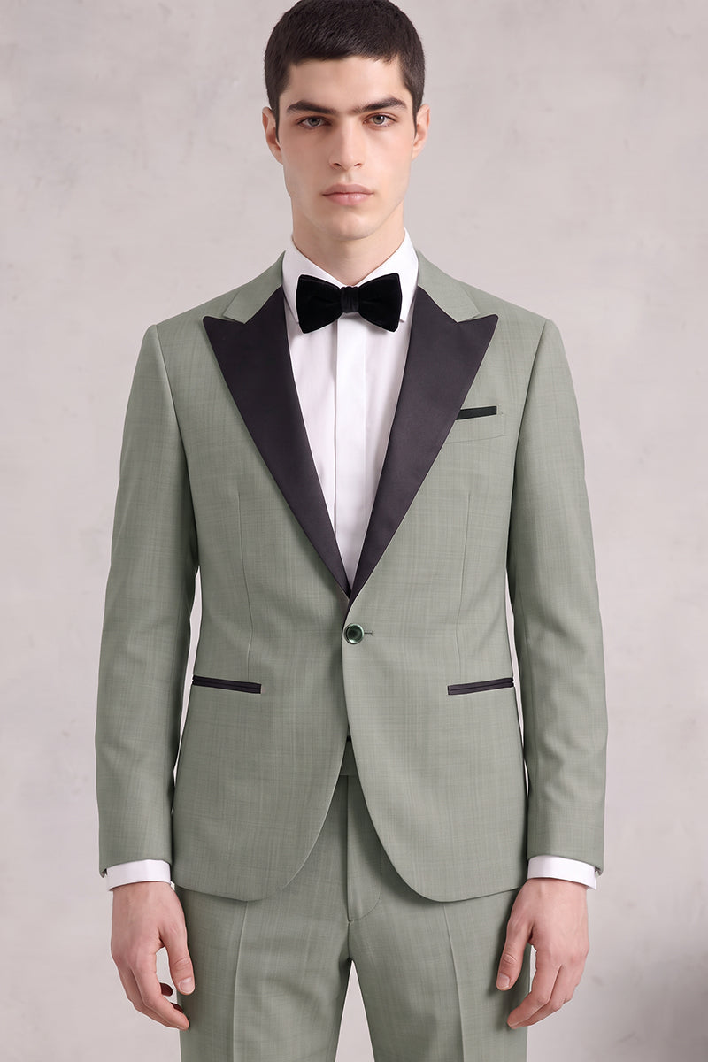 Green 30% Fine Australia Wool Suit