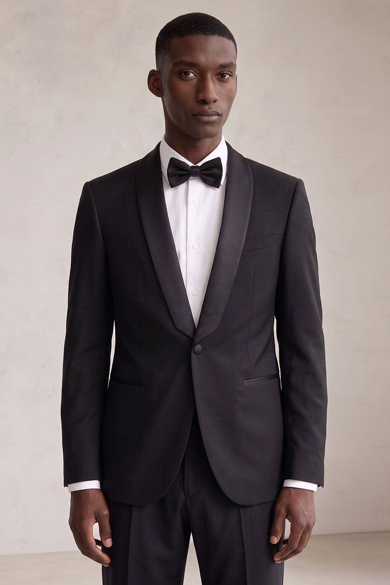 Black 30% Fine Australia Wool Suits
