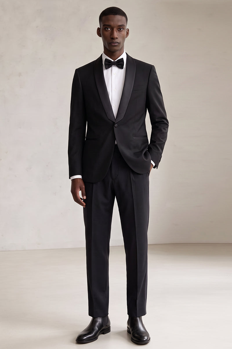 Black 30% Fine Australia Wool Suits