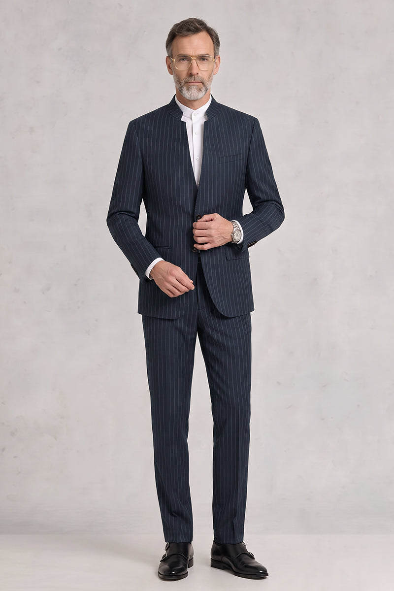 Blue 30% Fine Australia Wool Suit