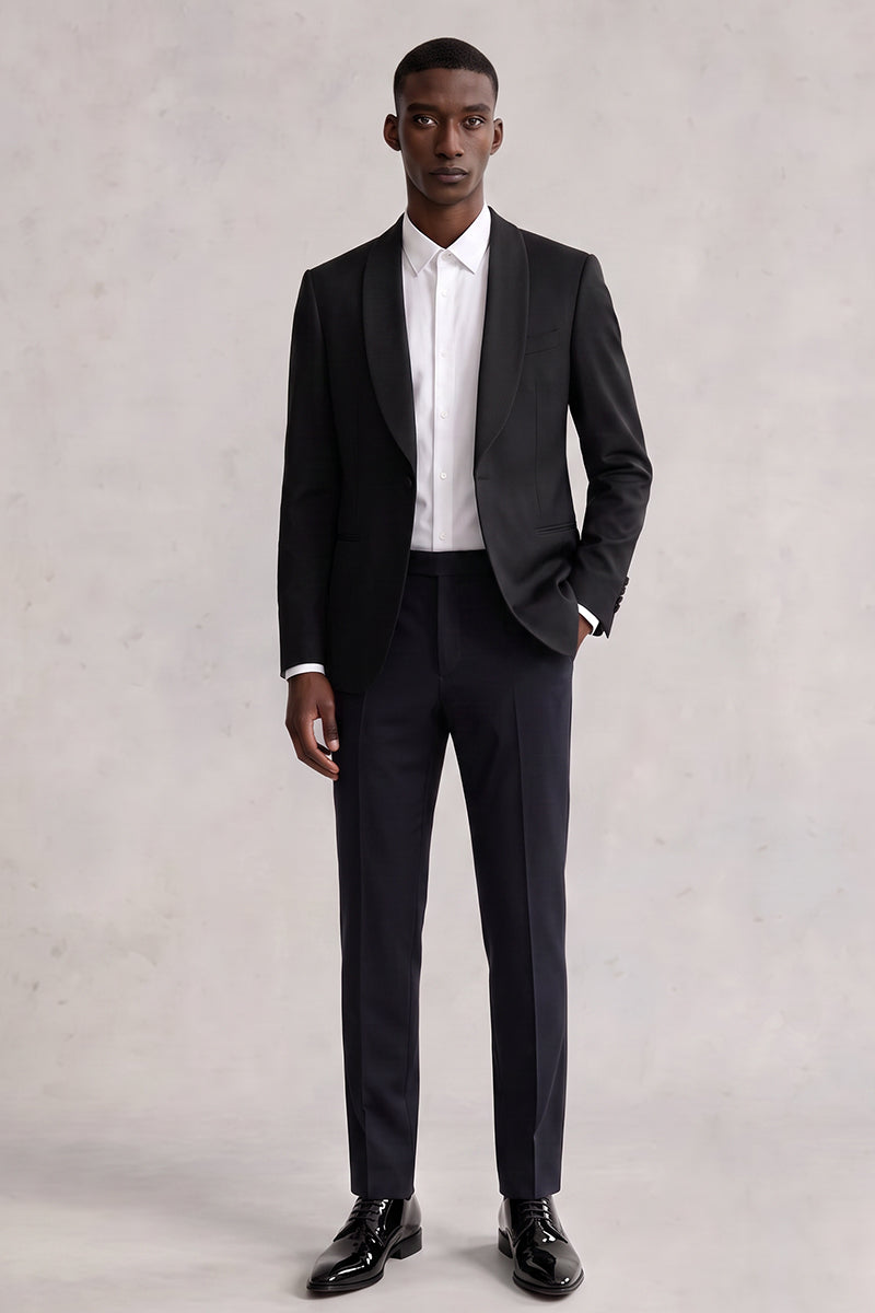 Black 30% Fine Australia Wool Suits