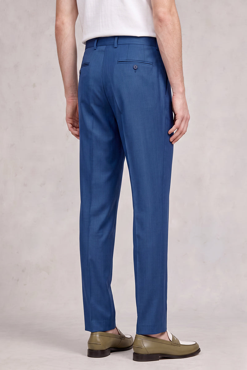 Blue 30% Australia Wool Suit Trousers