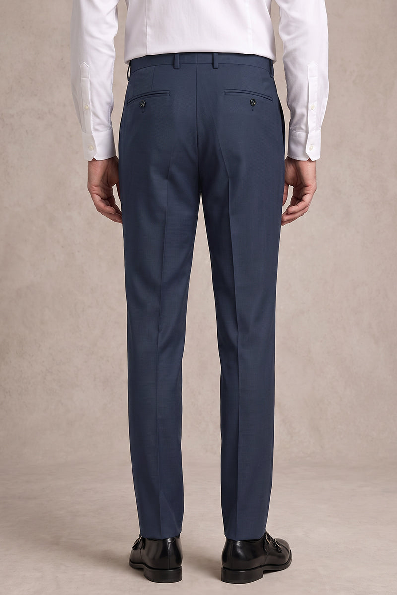 Blaue Merinowollhose