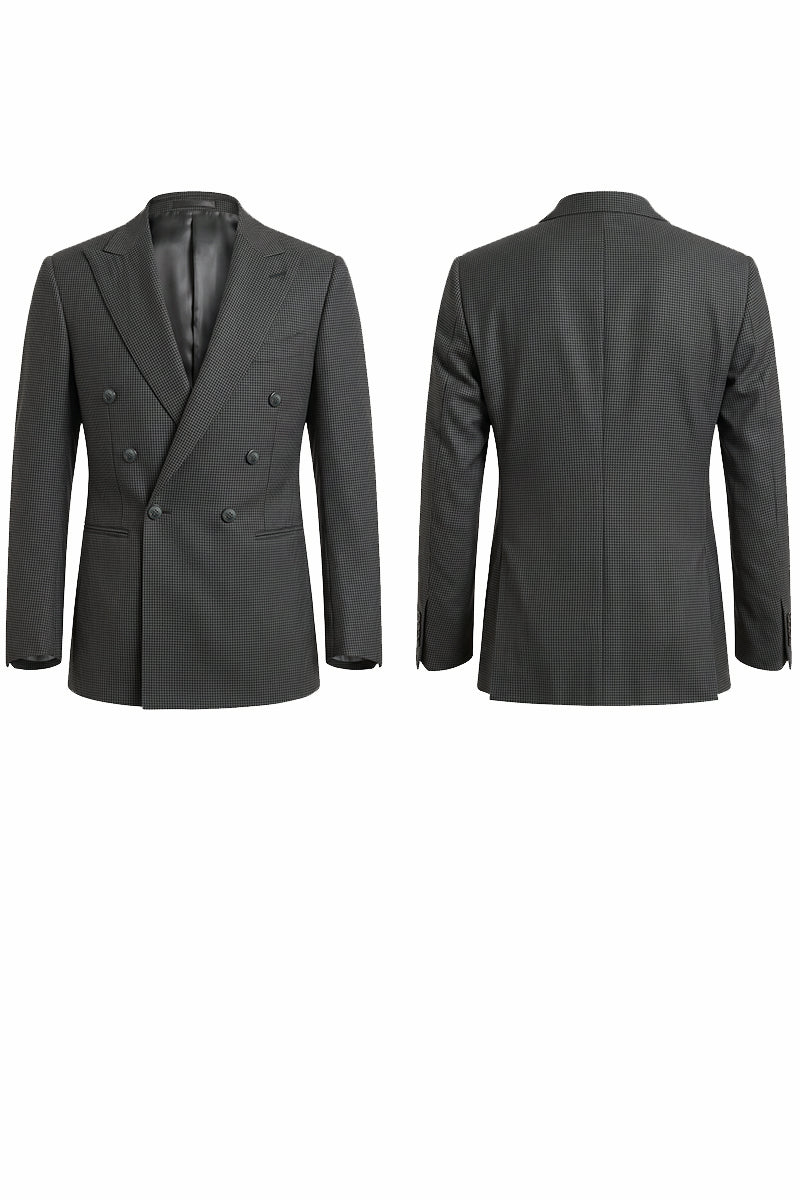 Blazer in lana merino neri