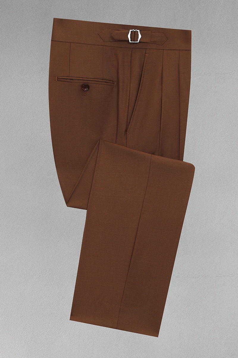 Gray 70% Merino Wool Suit