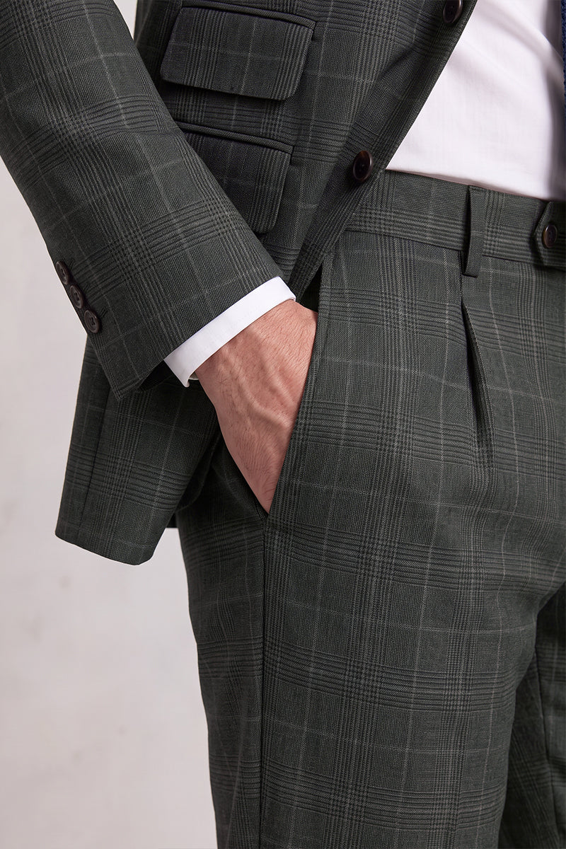 Black 60% Merino Wool Blazers