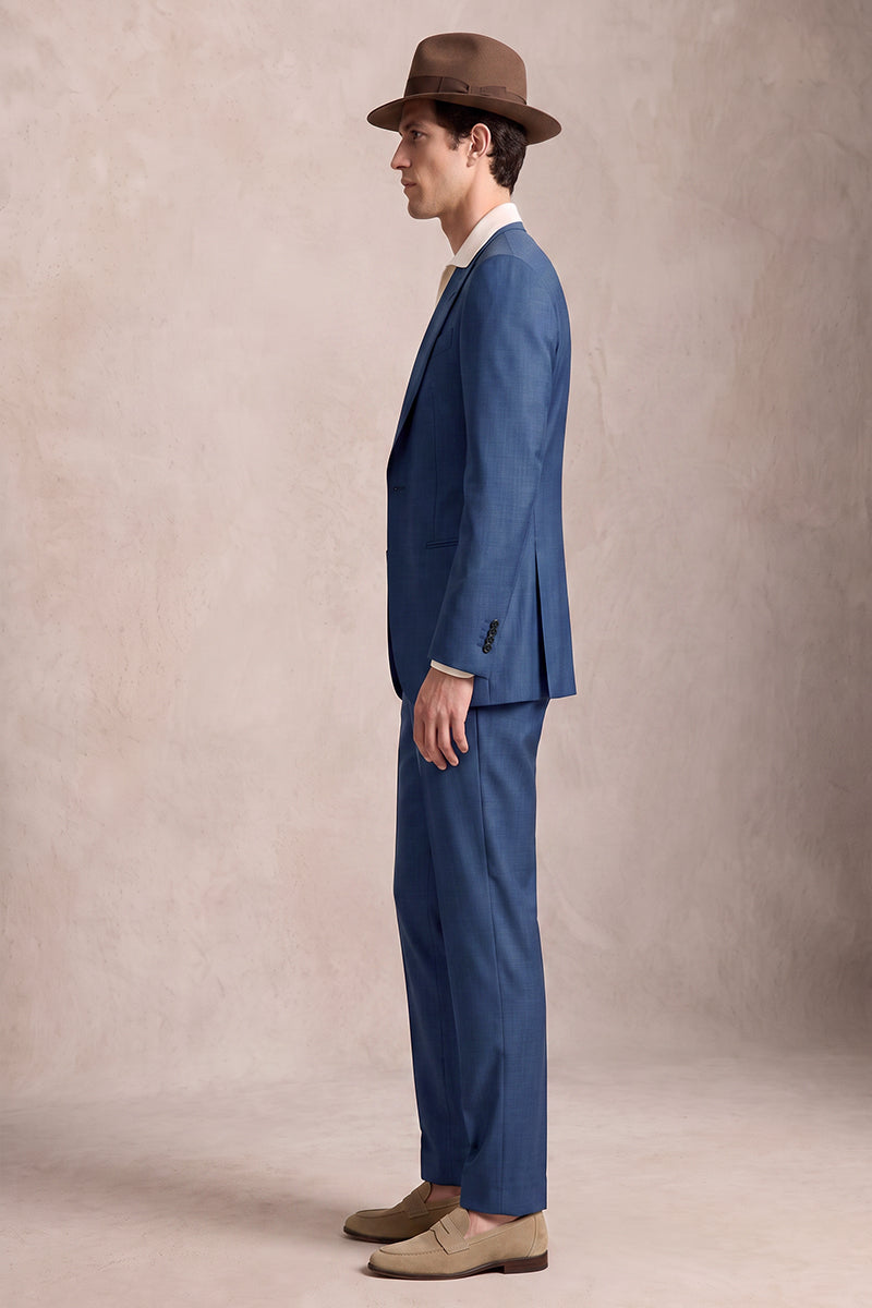 Blue 30% Merino Wool Blazers