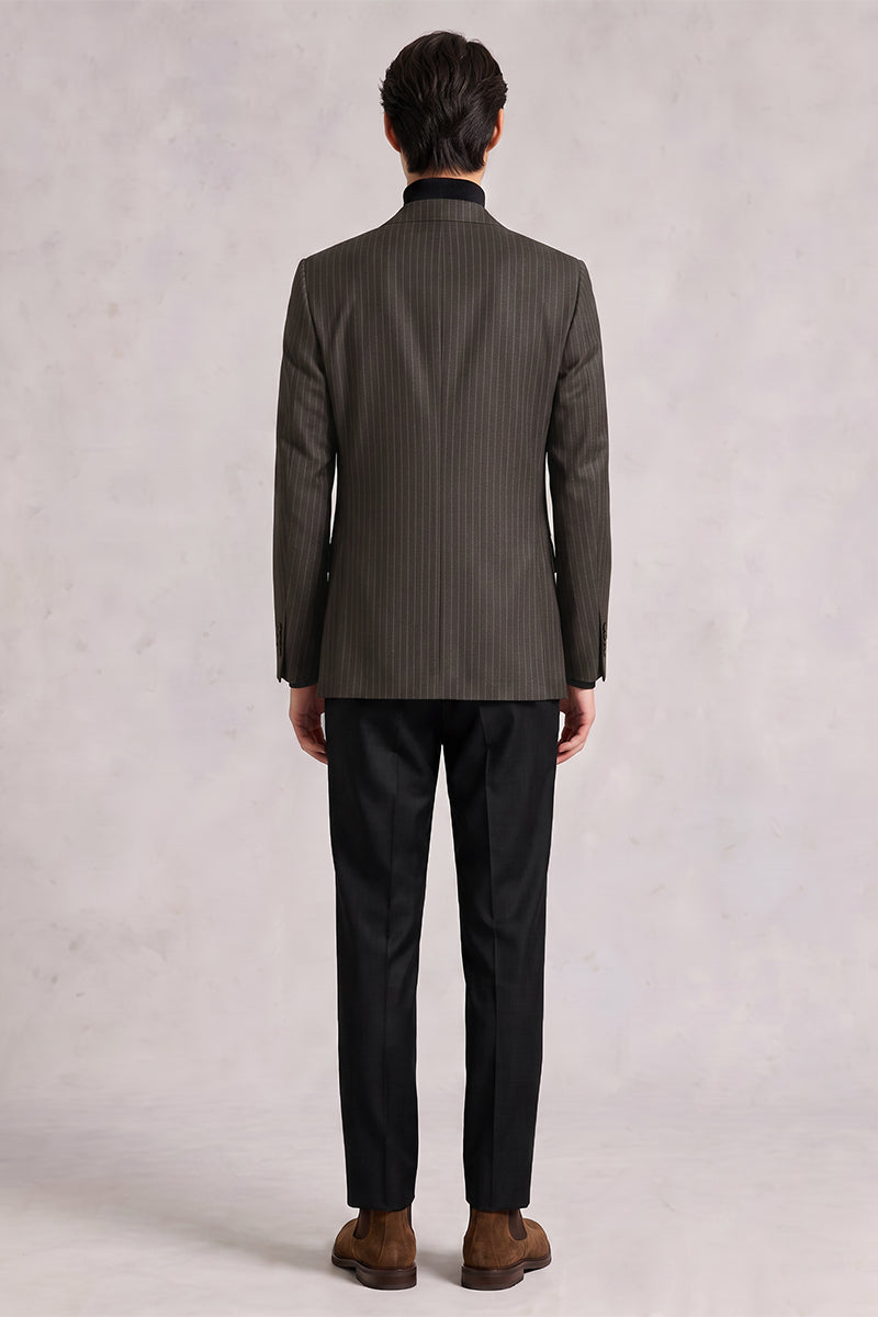 Brown 30% Merino Wool Blazers