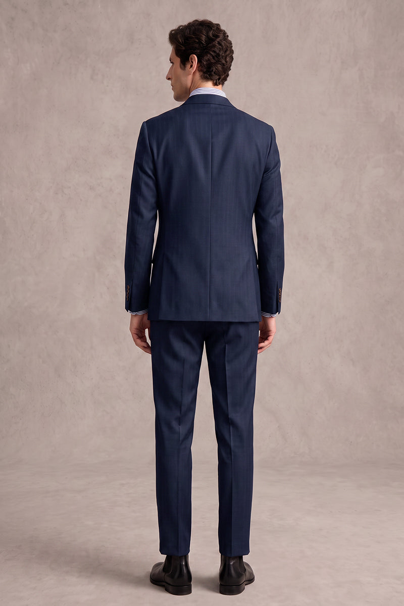 Blue 100% Merino Wool Blazers