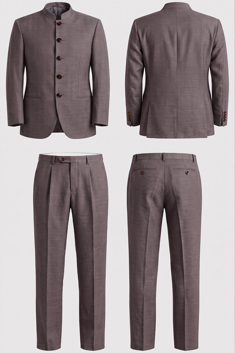 Purple 50% Merino Wool Blazers