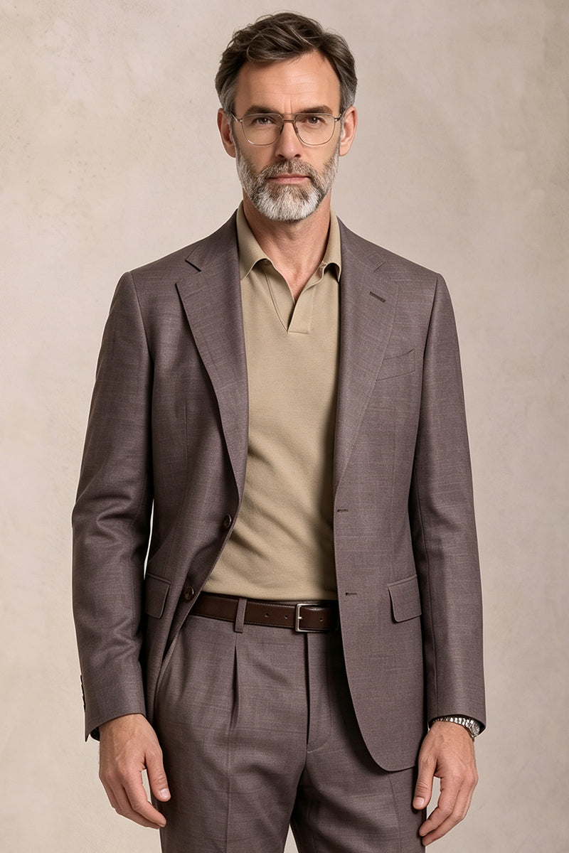 Gray 50% Merino Wool Blazers