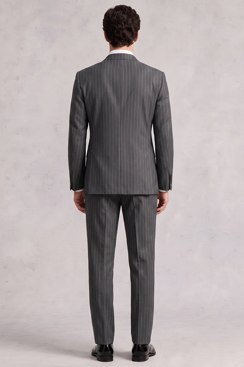 Gray 50% Merino Wool Blazers