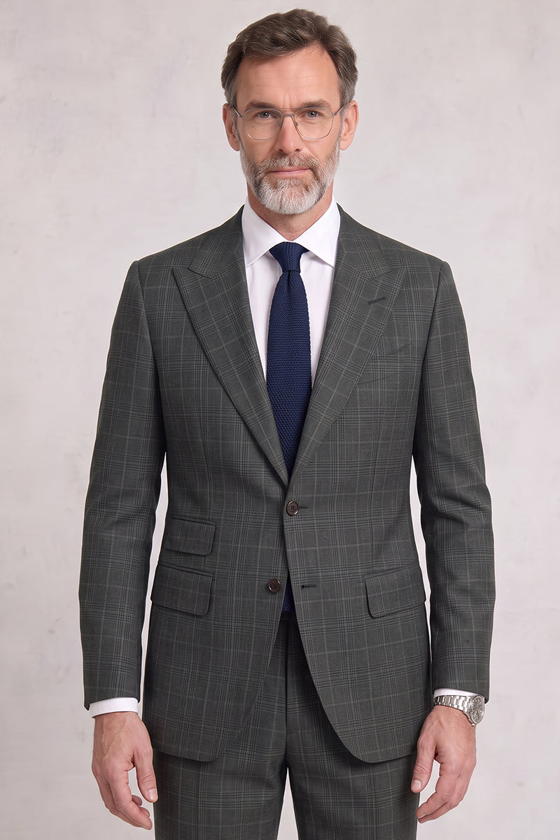 Dark Gray 60% Merino Woo Suits