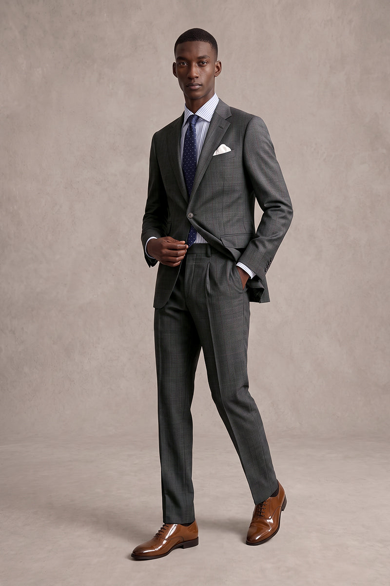 Dark Gray 30% Fine Australia Wool Suits