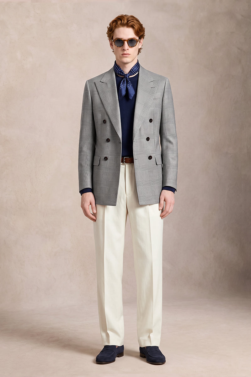 Gray 50% Merino Wool Suits
