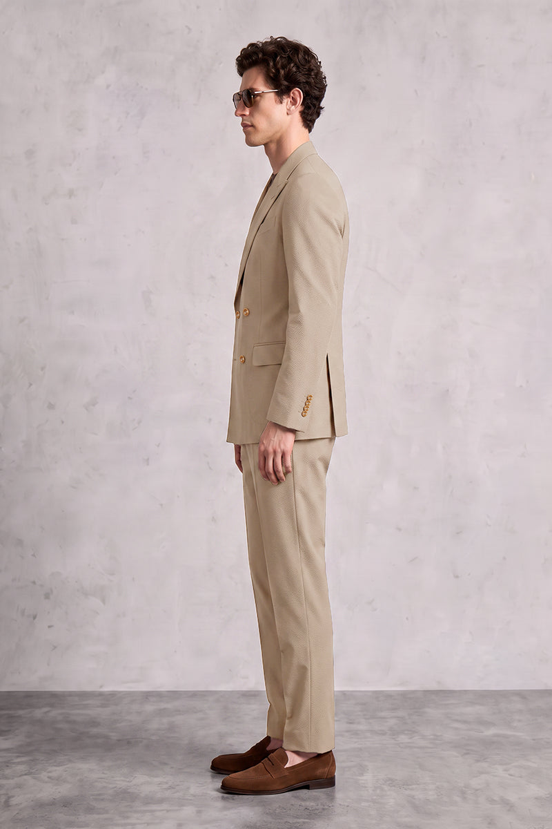 Light Brown 50% Merino Wool Suits