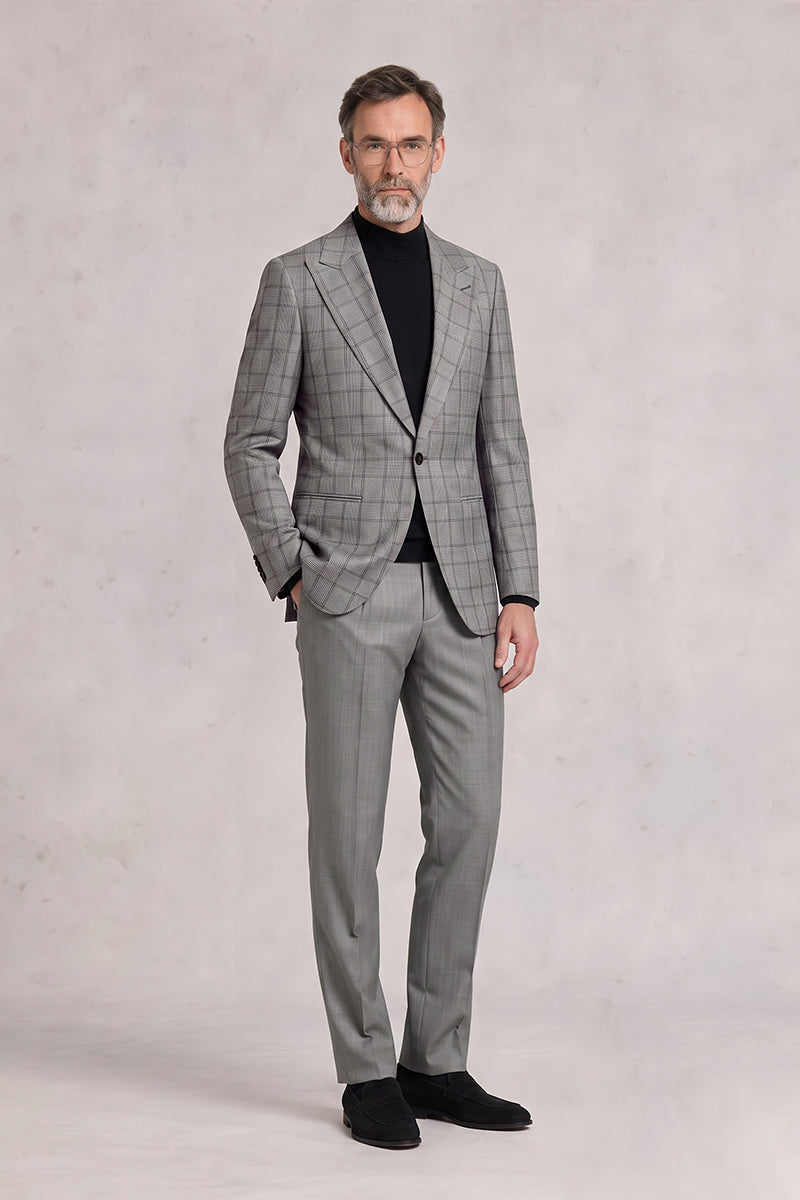 Gray 50% Merino Wool Suits