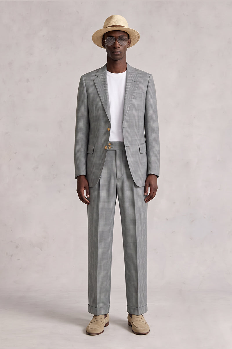 Gray 50% Merino Wool Suits