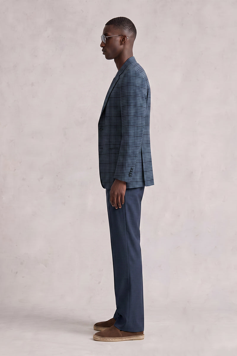 Navy Blue 50% Merino Wool Suits