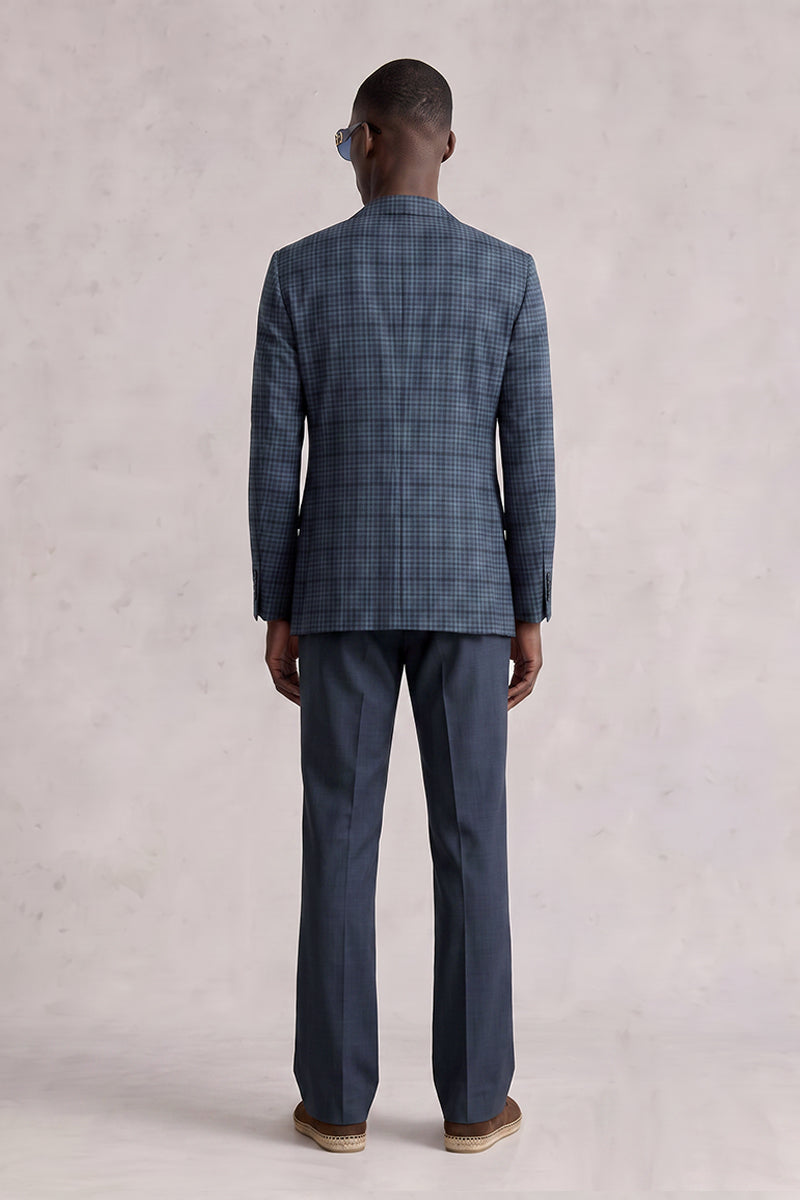 Navy Blue 50% Merino Wool Suits