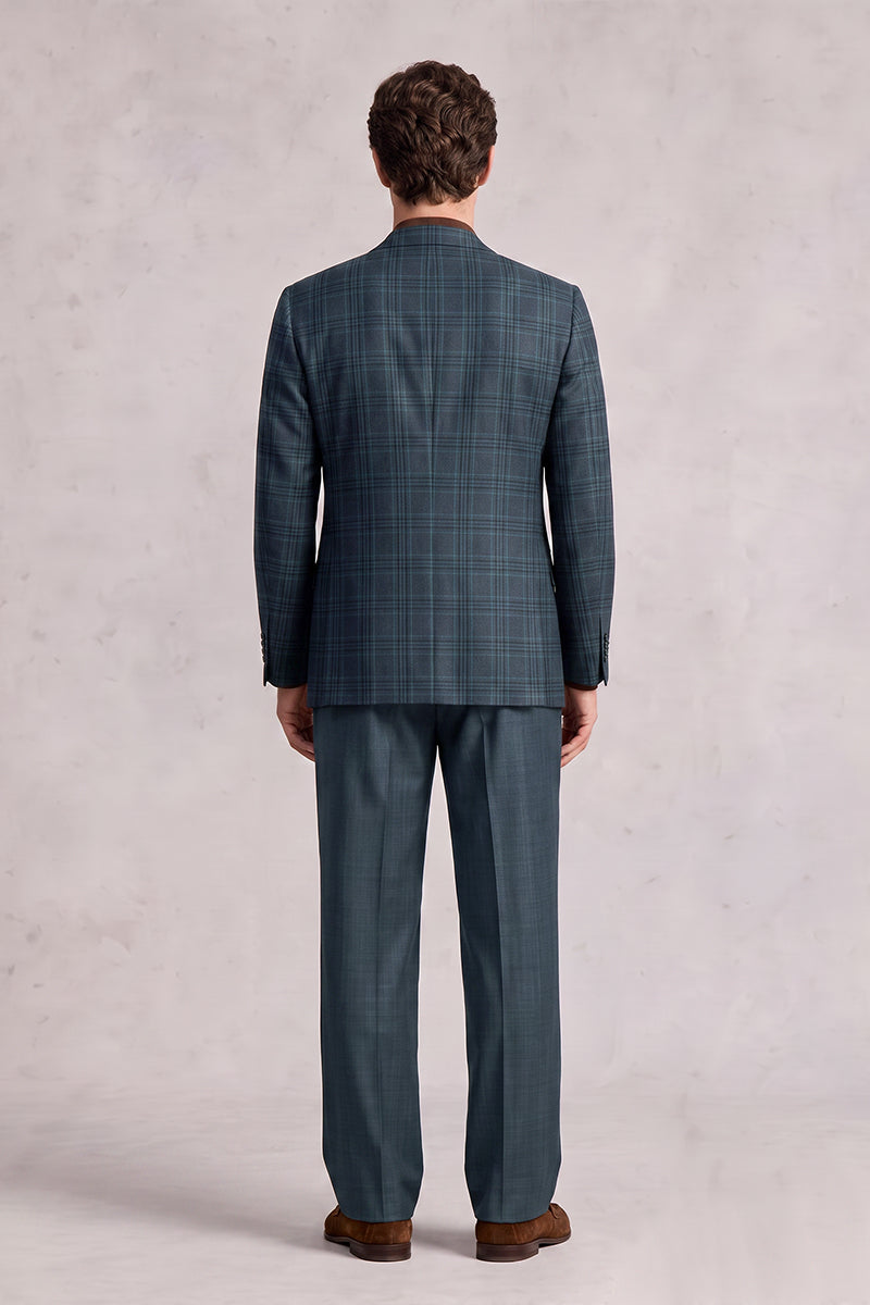 Navy Blue 50% Merino Wool Suits