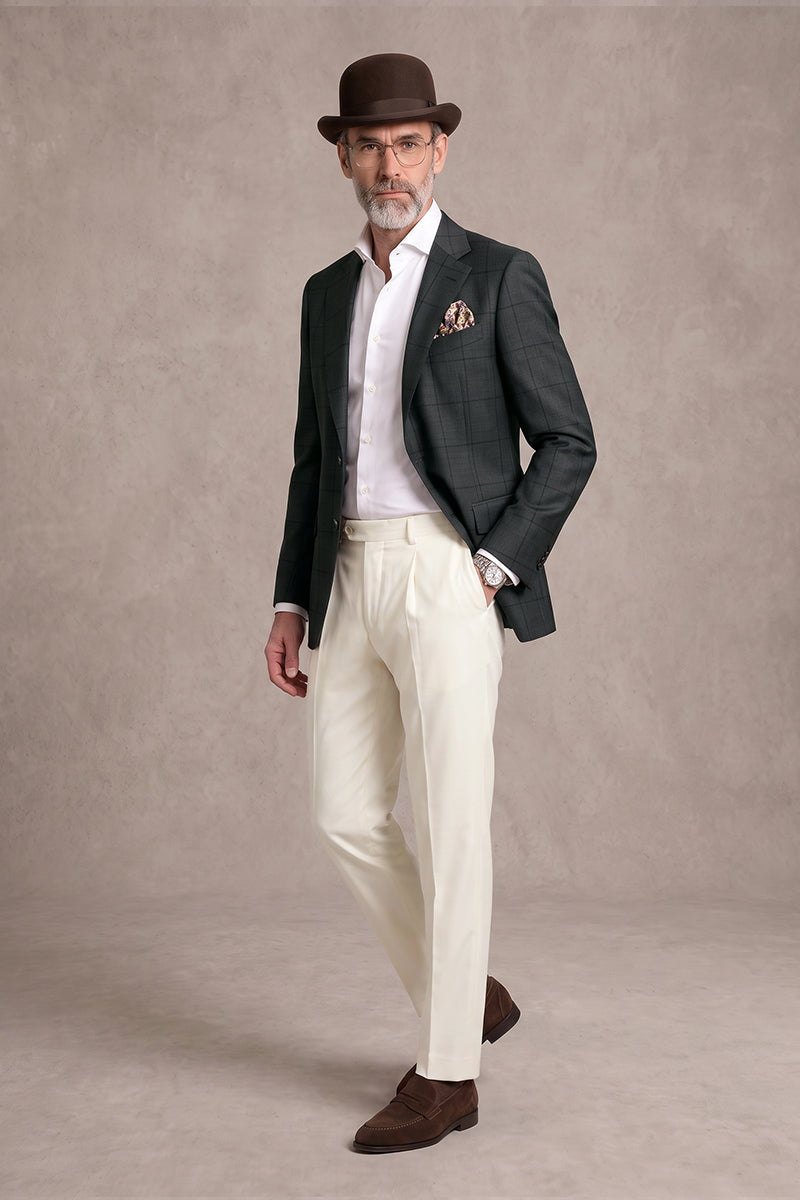 Black 50% Merino Wool Suits